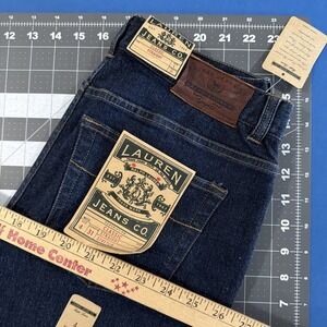 Lauren Ralph Lauren Jeans Women's Size 4 Blue Cotton Stretch 31" Inseam - New